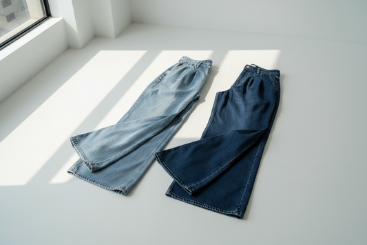 Wide Leg Jeans for Women — Flattering denim collection at Luxe Denims
